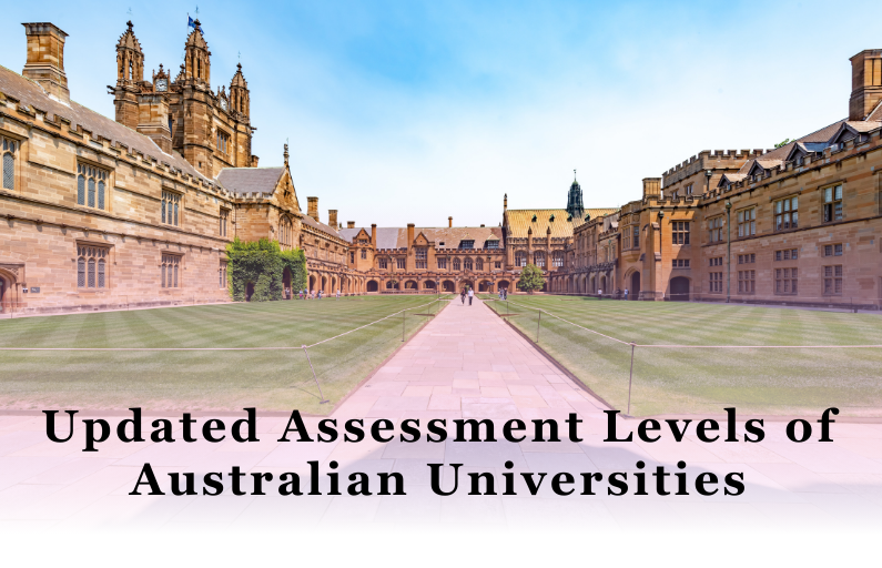 Updated-Assessment-Levels-of-Australian-Universities